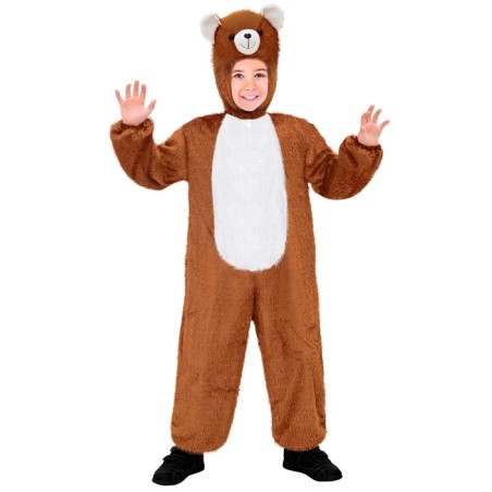 Bear costume fluffy, 113-146 cm