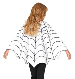Spider & Web costume, poncho