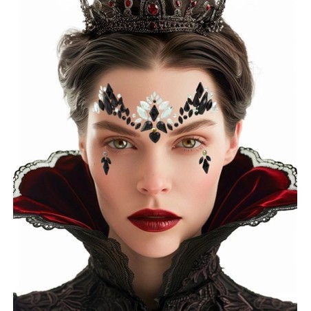 Face jewels - Dark queen