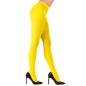 Tights women's 40 den neon yellow UV glow, M-XL Women's 40 DEN neon yellow fluorescent tights, suitable for costumes, parties and stage roles