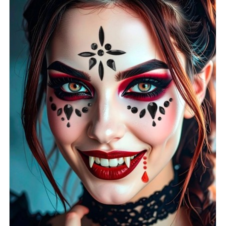 Face jewels - Vampiress