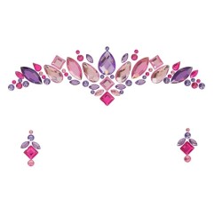 Crystal face stickers Princess | Ditte.eu