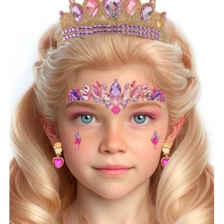 Kristālu sejas uzlīme - Princese