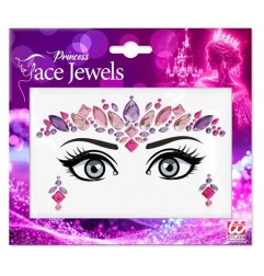 Crystal face sticker Princess in a package