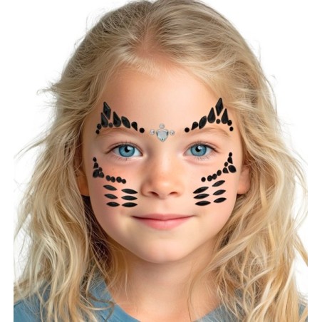 Face jewels - Cat
