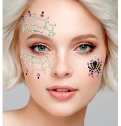Face jewels - Spider