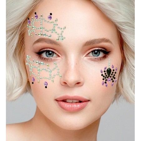 Face jewels - Spider