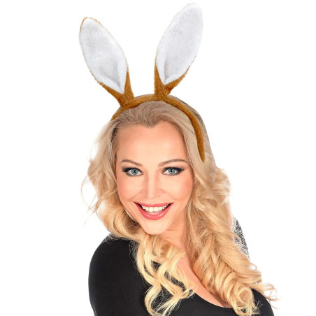 Bunny ears are brown