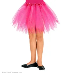 Tutu tulle skirt pink, 30 cm