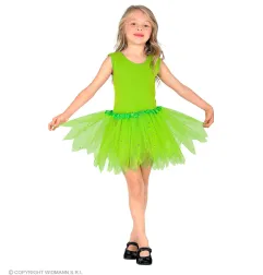 Tutu tulle skirt green, 30 cm