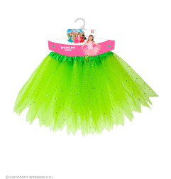 Tutu tilla svārki zaļi, 30 cm