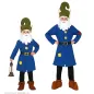 Dwarf costume blue, 104-140 cm ruka-kostims-zils-widmann-10627