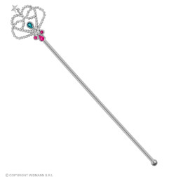 A silver wand
