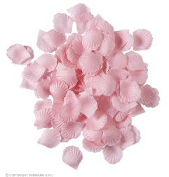 Pink fabric petals, 150 pcs.