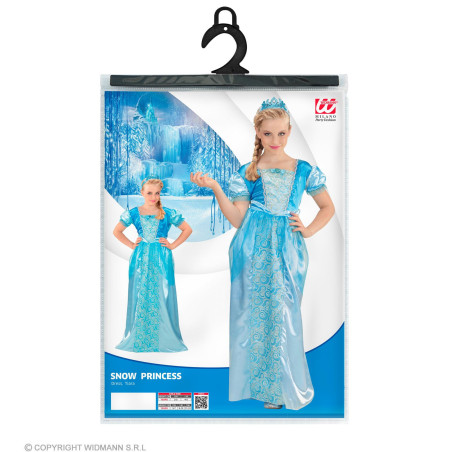 Snow princess Elsa dress, 104-116 cm