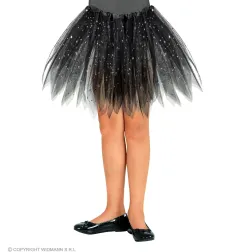 Tutu tilla svārki melni, 30 cm