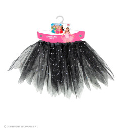 Tutu tilla svārki melni, 30 cm
