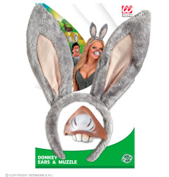 Donkey ears with a nose