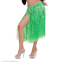 Hawaiian skirt green, 75 cm