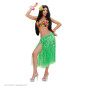 Hawaiian skirt green, 75 cm