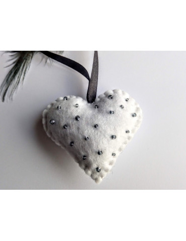 Heart ornament in a gift box