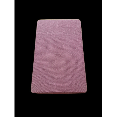 Children's tights 40 DEN pink with shine, 7-10 years