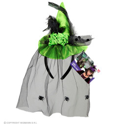 Witch hat green mini