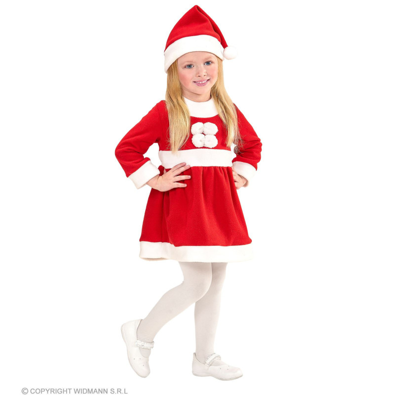 Miss Santa costume, 80-110 cm ziemassvetku-ruka-kleita-widmann-14926