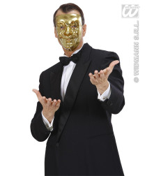 Face mask gold