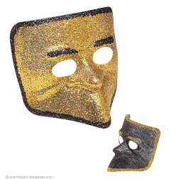 Venēcijas maska ar gliteriem