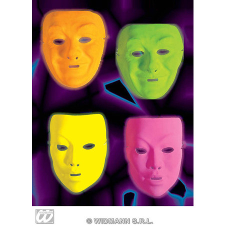Neon face mask
