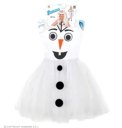 Snowman costume, 113/128 cm