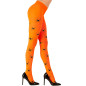 Tights for women 40 den orange with spiders