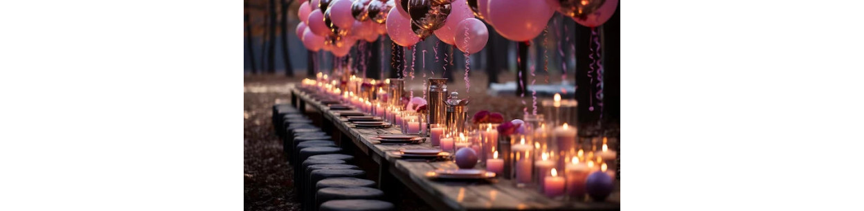 🎉 Themed celebrations – decorations, balloons and accessories for celebrations | Ditte.eu